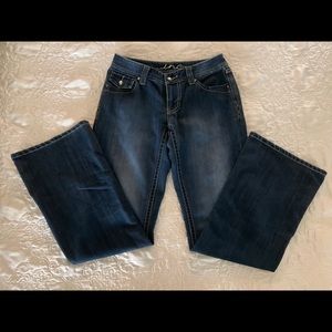 inc curvy fit bootcut jeans